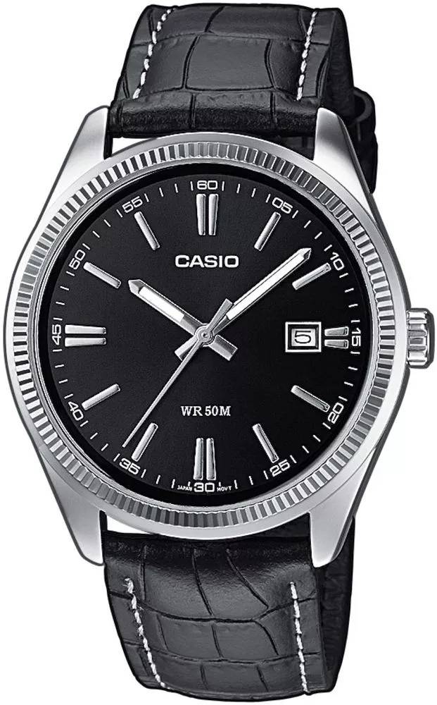 Zegarek męski Casio MTP czarny MTP-1302L-1AVEF