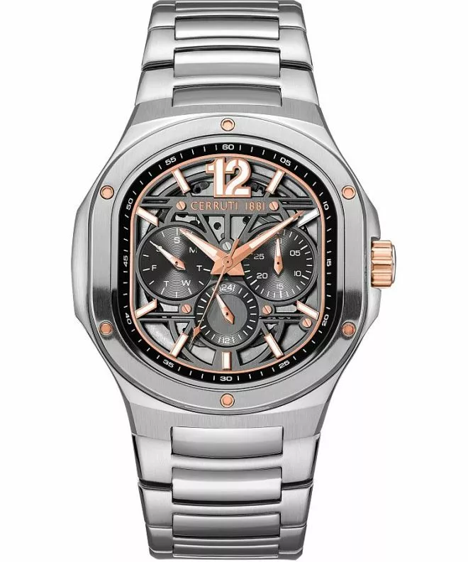 Zegarek męski Cerruti 1881 Trento Skeleton CIWGK0072301