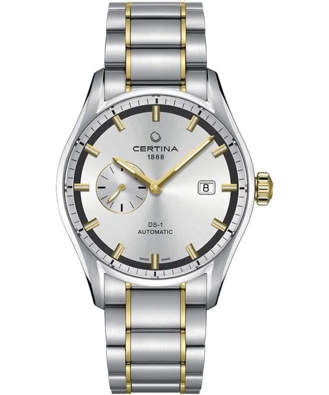 Zegarek męski Certina DS-1 Small Second Automatic C006.428.22.031.00 (C0064282203100)