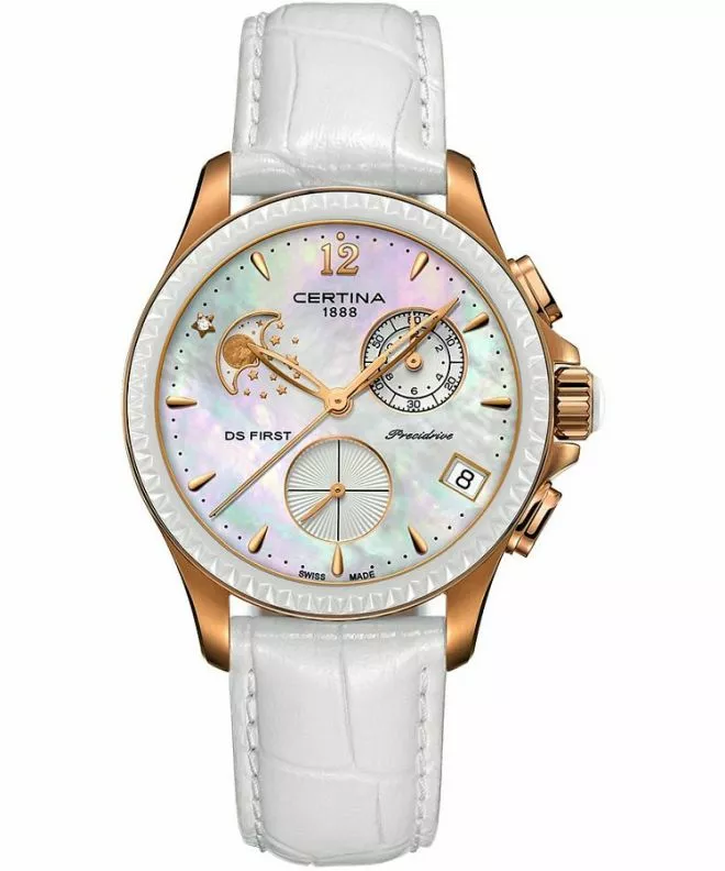 Zegarek damski Certina DS First Lady Chronograph C030.250.36.106.00 (C0302503610600)