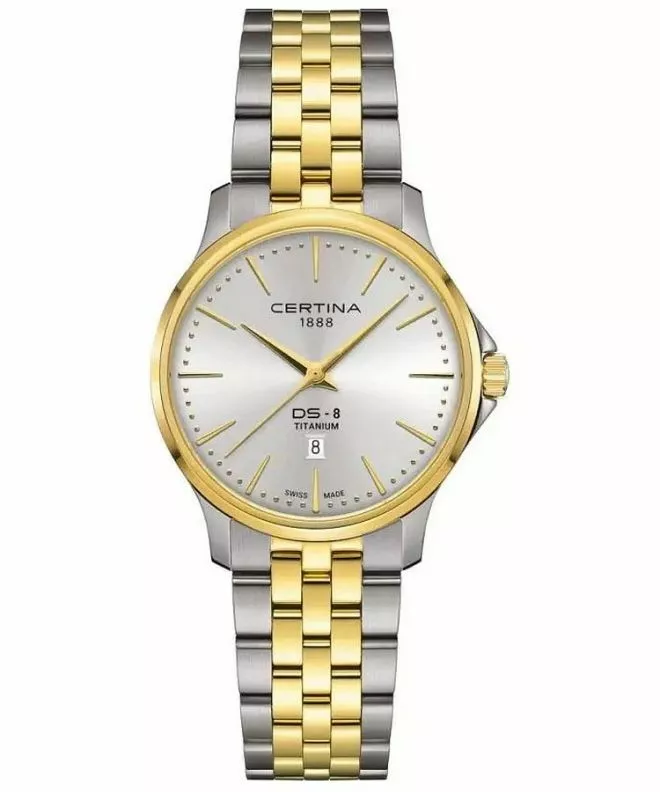 Zegarek damski Certina DS-8 Titanium C045.010.55.031.00 (C0450105503100)