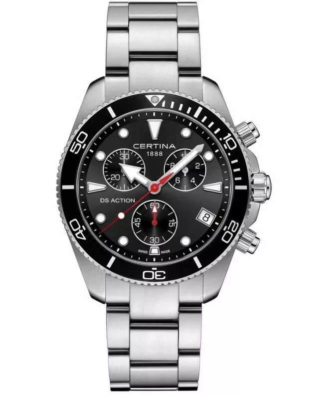 Zegarek męski Certina DS Action Chronograph C048.417.11.051.00 (C0484171105100)