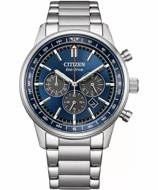 Zegarek męski Citizen Pilot Eco-Drive Chronograph CA4720-52L