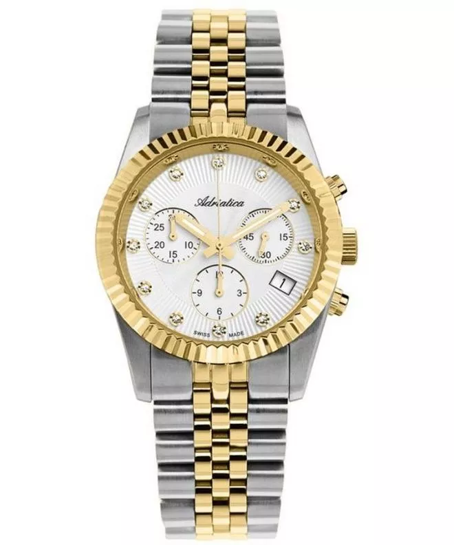 Zegarek damski Adriatica Classic Chronograph A3809.2143CH