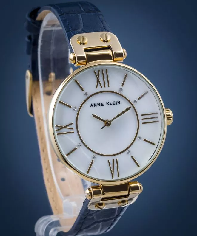 Zegarek damski Anne Klein Swarovski Crystal Accented AK/3228MPNV