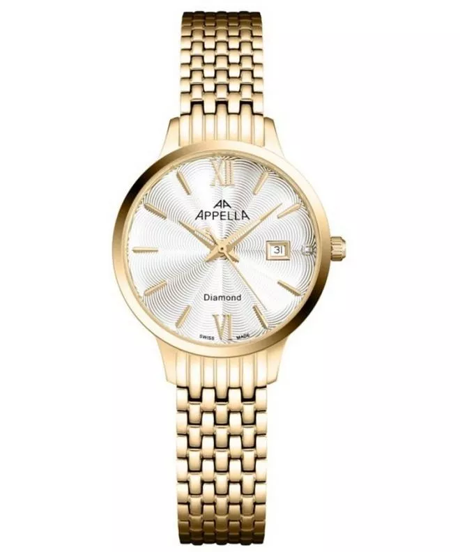 Zegarek damski Appella Classic Diamond L50012.1163DQ