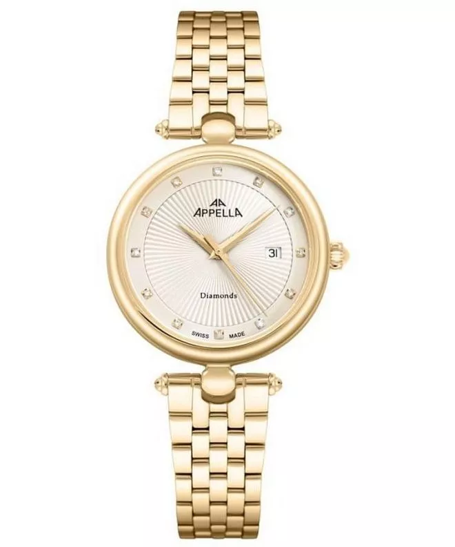 Zegarek damski Appella Classic Diamonds L50002.1143DQ