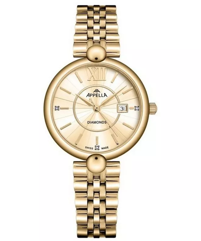 Zegarek damski Appella Classic Diamonds L50011.1161DQ