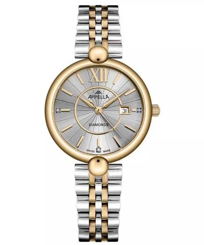 Zegarek damski Appella Classic Diamonds L50011.2167DQ