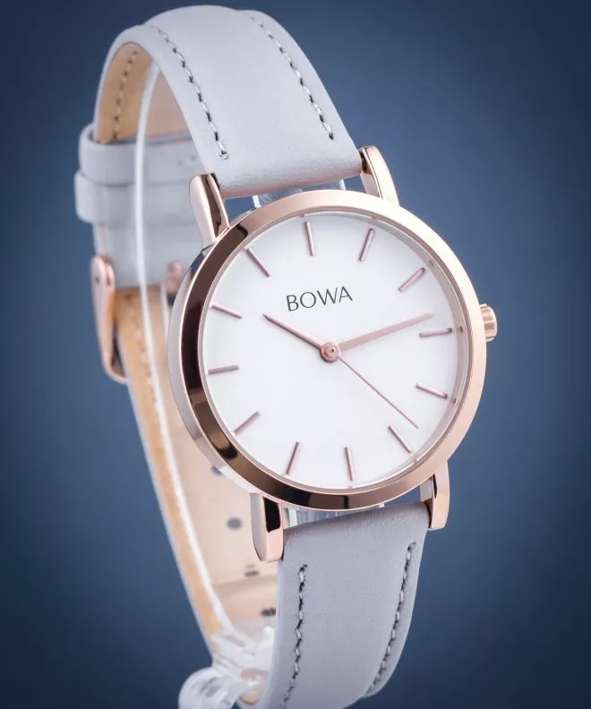 Zegarek damski BOWA Tokyo Rose-Gold Grey 33 TO337-27-166L