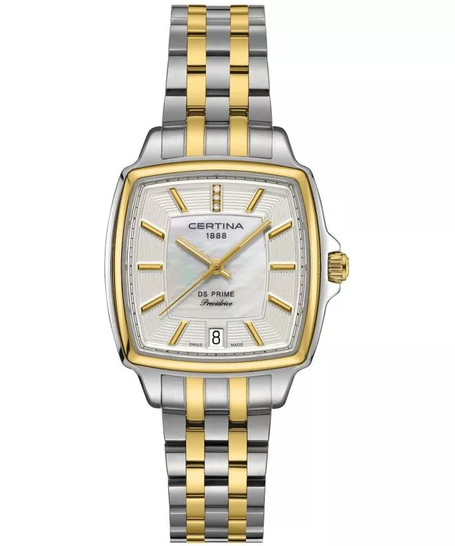 Zegarek damski Certina DS Prime Lady Shape Diamonds C028.310.22.116.00 (C0283102211600)