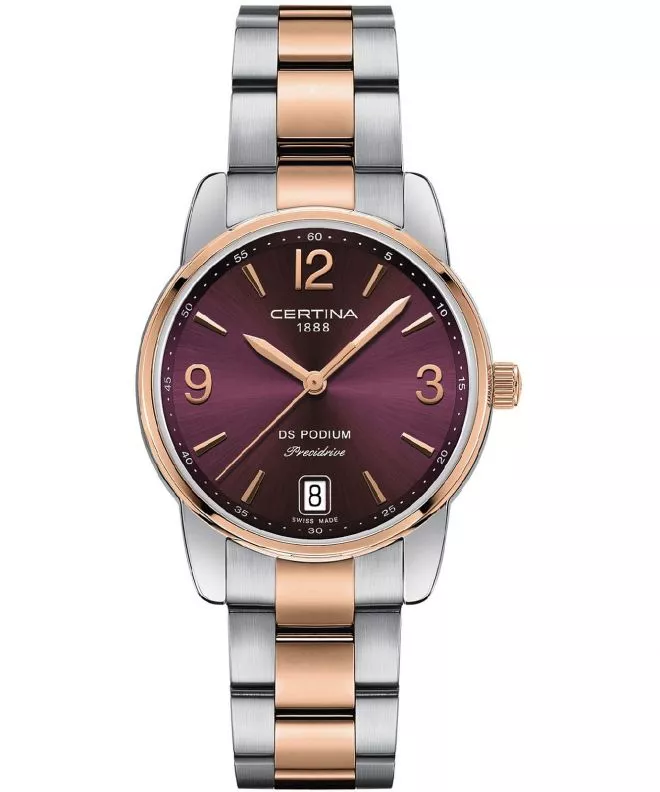 Zegarek damski Certina Urban DS Podium Lady C034.210.22.427.00 (C0342102242700)