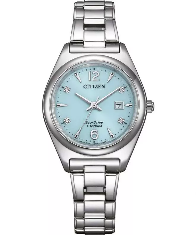 Zegarek damski Citizen Super-Titanium Eco-Drive EW2601-81M