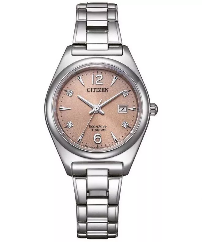 Zegarek damski Citizen Super Titatnium Eco-Drive EW2601-81Z