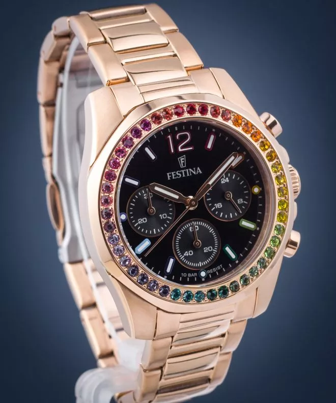 Zegarek damski Festina Boyfriend Chronograph F20639/3