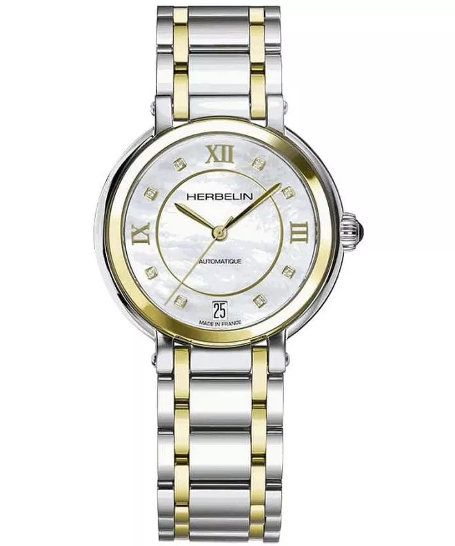 Zegarek damski Herbelin Galet Automatic 1630BT59 (1630/BT59)
