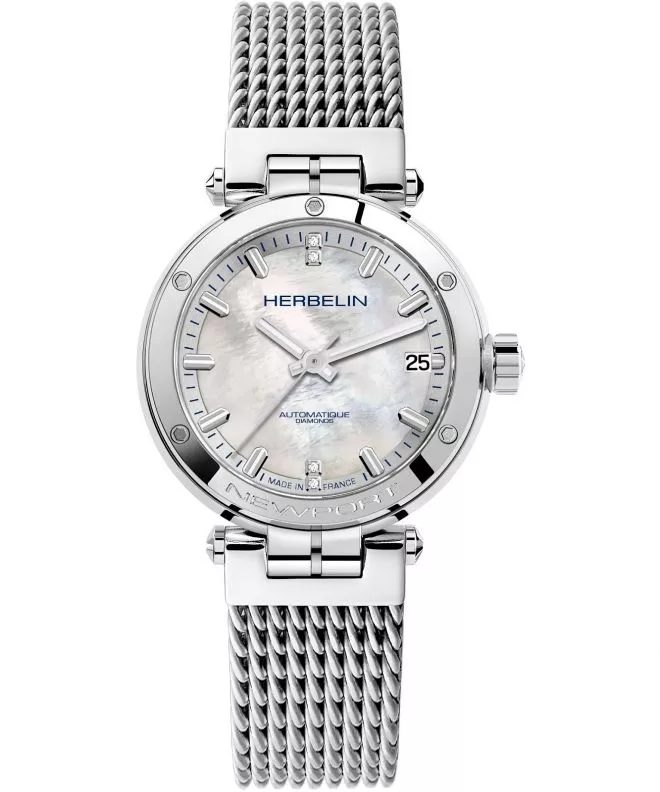 Zegarek damski Herbelin Newport Automatic 1658AP89B (1658/89B)