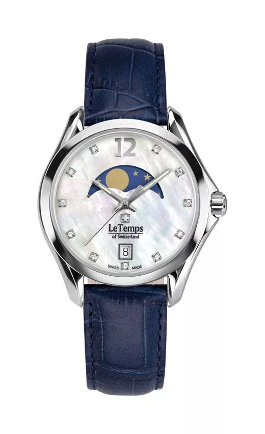 Zegarek damski Le Temps Sport Elegance Moon Phase LT1030.06BL03