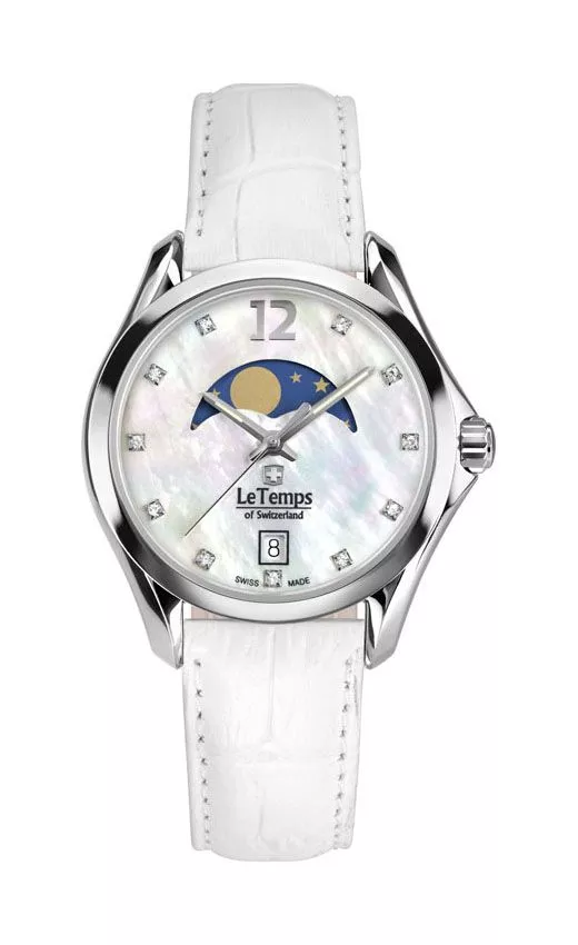 Zegarek damski Le Temps Sport Elegance Moon Phase LT1030.06BL04