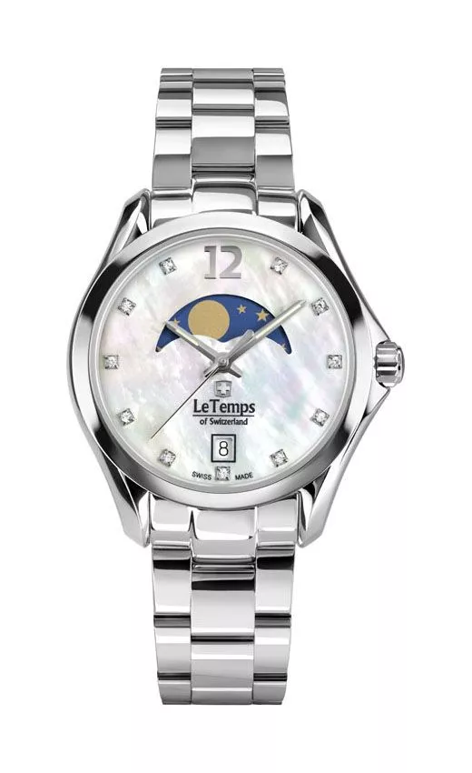 Zegarek damski Le Temps Sport Elegance Moon Phase LT1030.06BS01