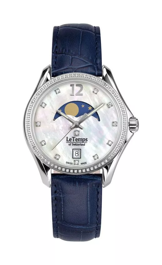 Zegarek damski Le Temps Sport Elegance Moon Phase LT1030.16BL03