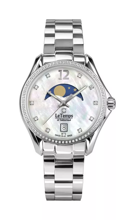 Zegarek damski Le Temps Sport Elegance Moon Phase LT1030.16BS01