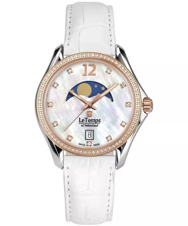 Zegarek damski Le Temps Sport Elegance Moon Phase LT1030.46BL54