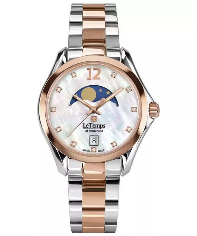 Zegarek damski Le Temps Sport Elegance Moon Phase LT1030.49BT02