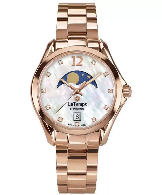 Zegarek damski Le Temps Sport Elegance Moon Phase LT1030.59BD02