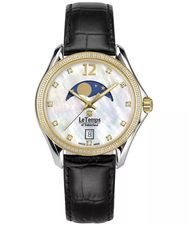 Zegarek damski Le Temps Sport Elegance Moon Phase LT1030.66BL61