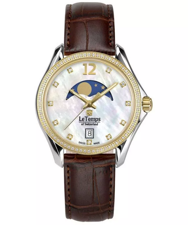Zegarek damski Le Temps Sport Elegance Moon Phase LT1030.66BL62
