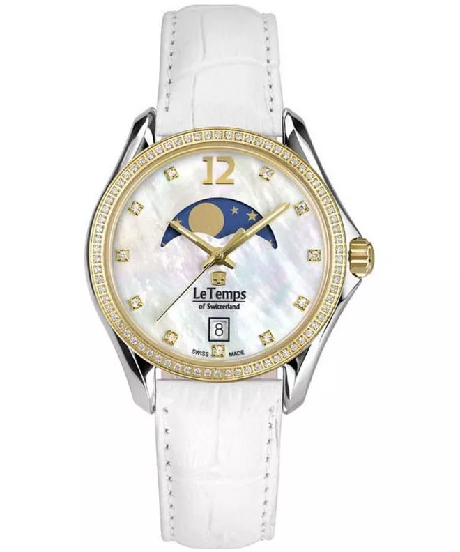 Zegarek damski Le Temps Sport Elegance Moon Phase LT1030.66BL64