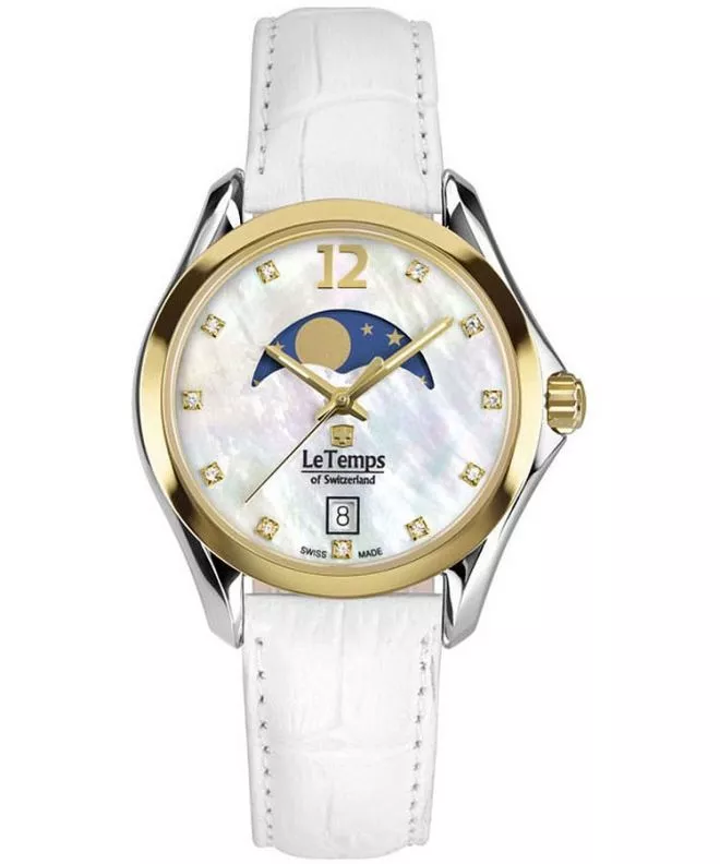 Zegarek damski Le Temps Sport Elegance Moon Phase LT1030.69BL64