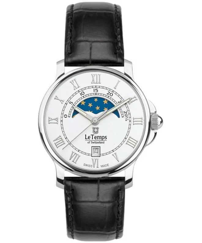 Zegarek damski Le Temps Zafira Moon Phase LT1055.06BL01