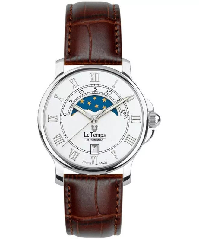 Zegarek damski Le Temps Zafira Moon Phase LT1055.06BL02