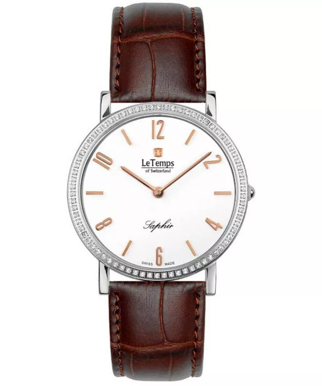 Zegarek damski Le Temps Zafira Slim Swarovski LT1086.41BL02