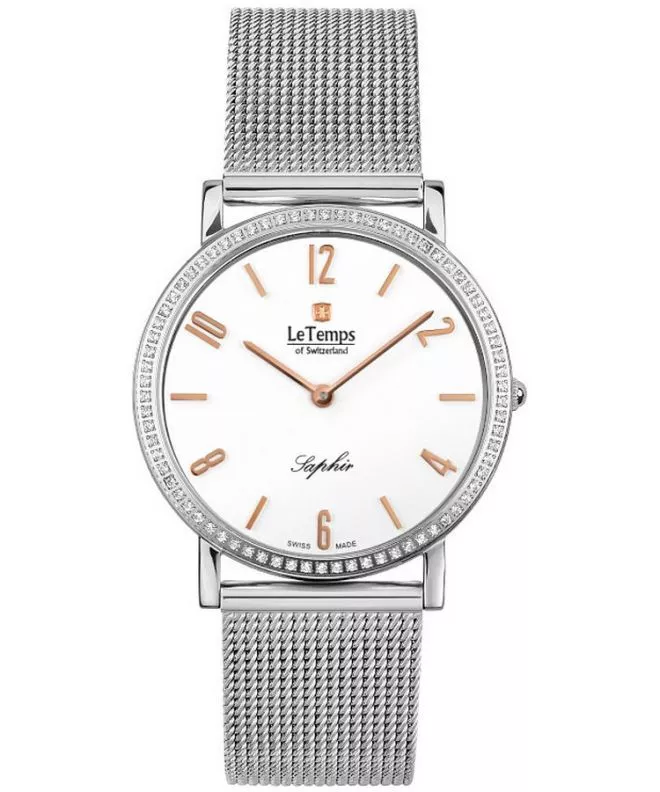 Zegarek damski Le Temps Zafira Slim Swarovski LT1086.41BS01