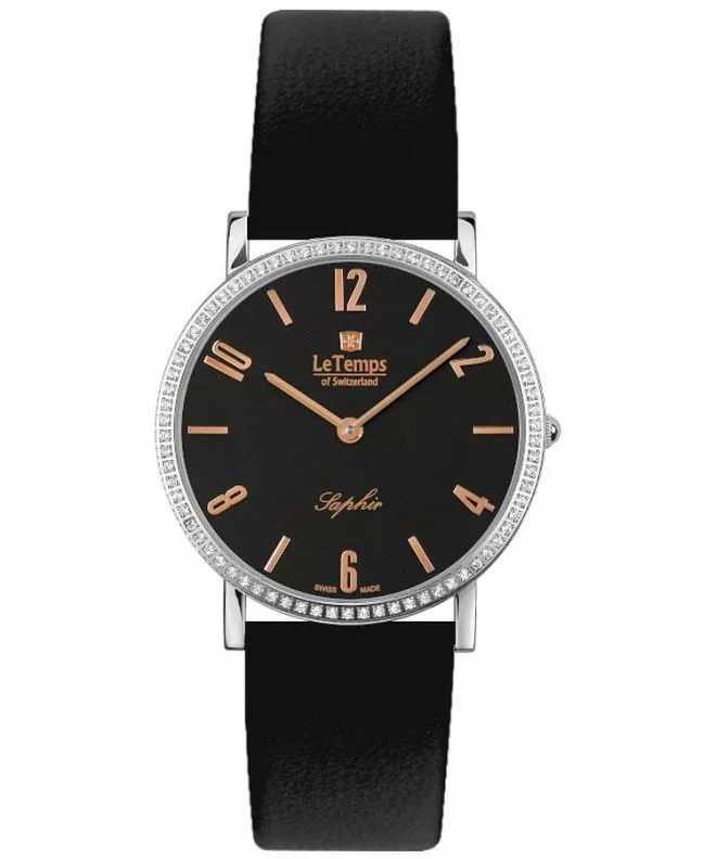 Zegarek damski Le Temps Zafira Slim Swarovski LT1086.42BL11