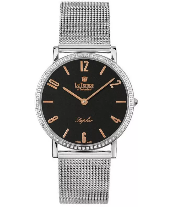 Zegarek damski Le Temps Zafira Slim Swarovski LT1086.42BS01
