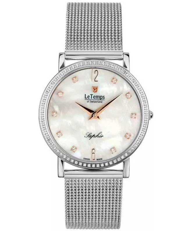 Zegarek damski Le Temps Zafira Slim Swarovski LT1086.45BS01