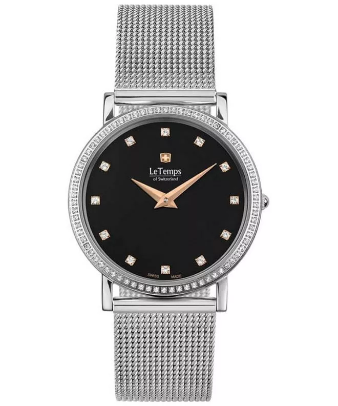 Zegarek damski Le Temps Zafira Slim Swarovski LT1086.46BS01