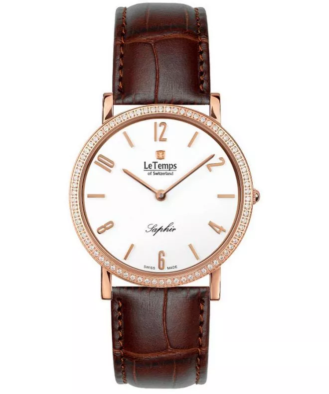 Zegarek damski Le Temps Zafira Slim Swarovski LT1086.51BL52
