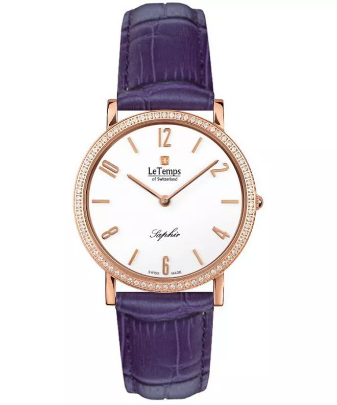 Zegarek damski Le Temps Zafira Slim Swarovski LT1086.51BL59