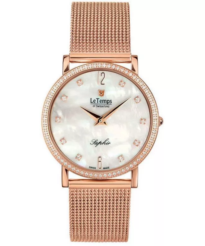 Zegarek damski Le Temps Zafira Slim Swarovski LT1086.55BD02