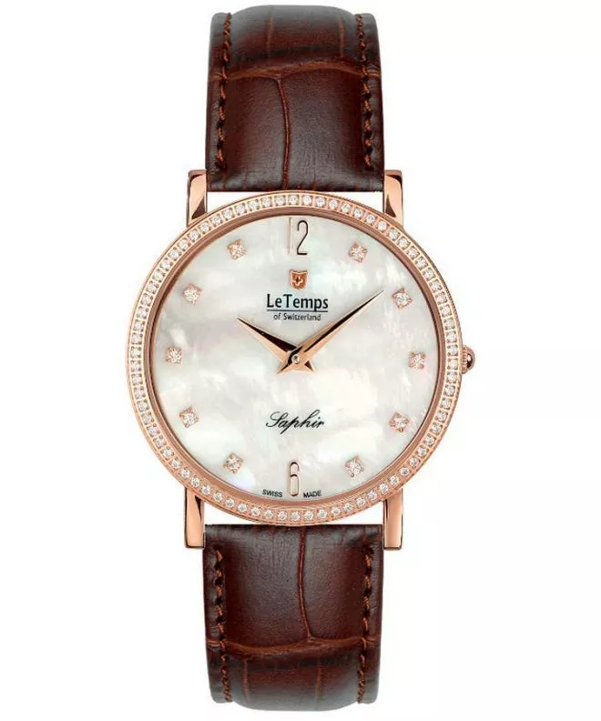 Zegarek damski Le Temps Zafira Slim Swarovski LT1086.55BL52