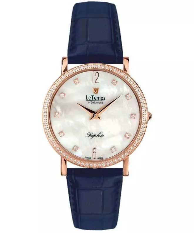 Zegarek damski Le Temps Zafira Slim Swarovski LT1086.55BL53