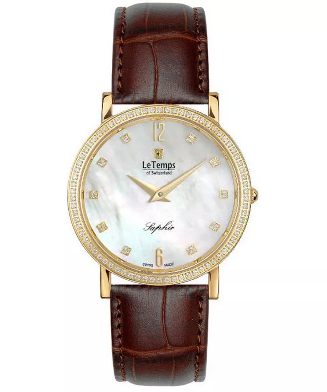Zegarek damski Le Temps Zafira Slim Swarovski LT1086.65BL62