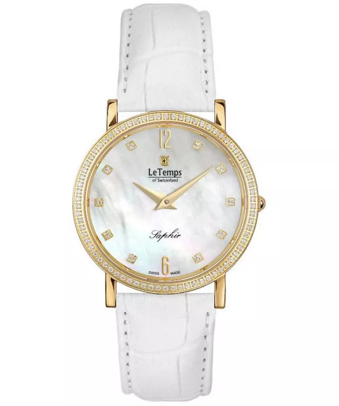 Zegarek damski Le Temps Zafira Slim Swarovski LT1086.65BL64