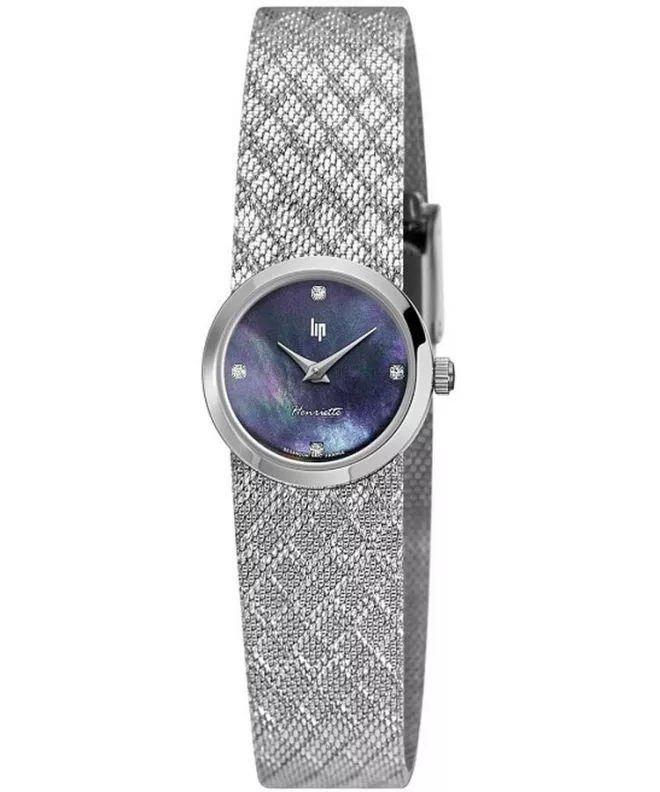 Zegarek damski Lip Henriette Metal Diamant 671617