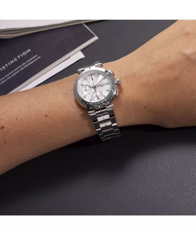 Zegarek damski Herbelin Newport Chronograph 35688B19 (35688/B19)